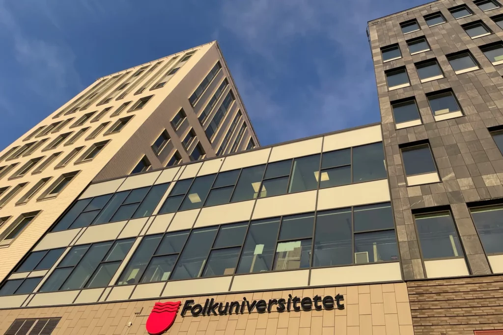 Folkuniversitets nya läge på Lindholmen i Göteborg.